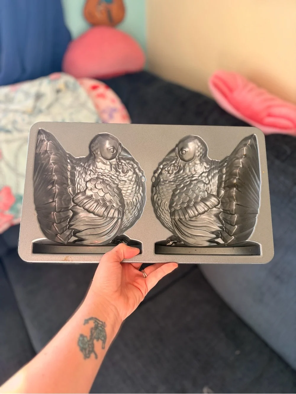 Nordic Ware Turkey Cake Mold Pan Seasonal Bakeware Kitchenware